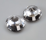 Пара бесцветных данбуритов 1,62 карата 