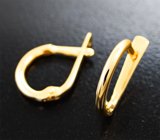 Золотые серьги для подвесов