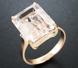 Кольцо с морганитом 14,31 карата