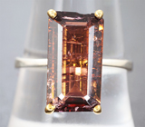 Кольцо с турмалином 5,16 карата Серебро 925