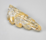 Резной рутиловый кварц 3,63 карата 