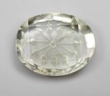 Резной зеленый аметист 10,58 карата 