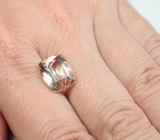 Персиковый морганит высокой чистоты 6,02 карата 