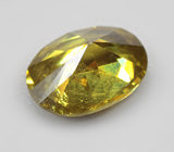 Зеленовато-желтый сфалерит 0,89 карата 