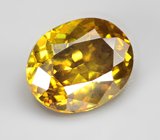 Зеленовато-желтый сфалерит 1,56 карата 