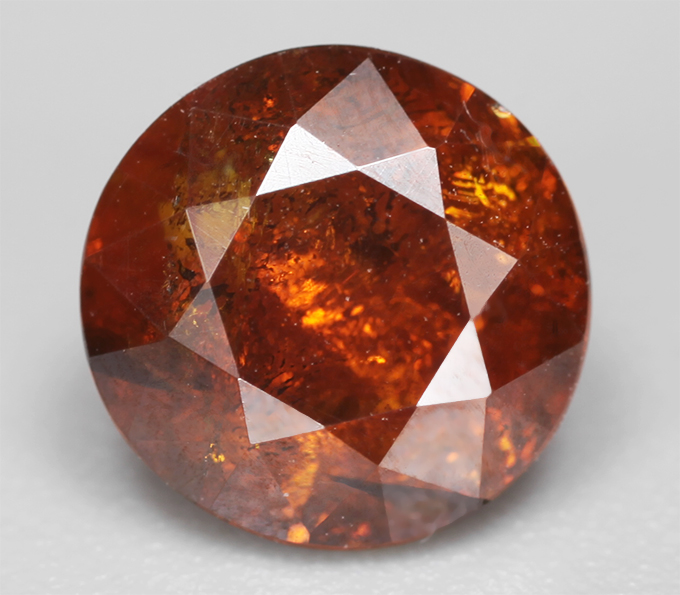 Насыщенный оранжевато-желтый сфалерит 1,47 карата