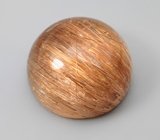 Кварц с золотистым рутилом топового качества 6,13 карата 