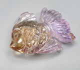 Скульптурный резной аметрин 17,65 карата 