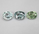 Набор из 3 сапфиров 1,45 карата 