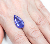 Крупный насыщенный танзанит 8,45 карата 