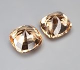 Крупная пара гессонитов гранатов 4,81 карата