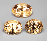 Крупный набор из 3 гессонитов 5,89 карата 