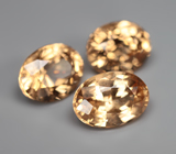 Крупный набор из 3 гессонитов 5,89 карата 