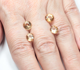 Набор из 4 гессонитов гранатов 5,73 карата 