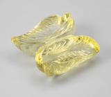 Яркий резной цитрин 8,09 карата 