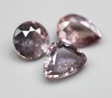 Набор из 3 сапфиров 1,76 карата