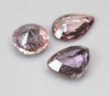 Набор из 3 сапфиров 1,76 карата