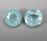 Пара параиба турмалинов 1,18 карата 