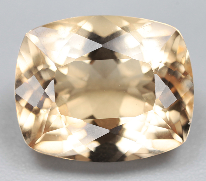 Гелиодор высокой чистоты 4,14 карата