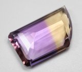 Крупный контрастный аметрин 13,23 карата 