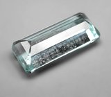 Аквамарин редкой огранки 6,31 карата 