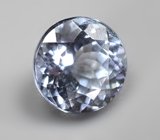 Фиолетовато-синий цоизит высокой чистоты 1,18 карата