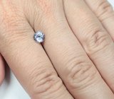 Фиолетовато-синий цоизит высокой чистоты 1,18 карата