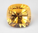 Чистейший цитрин лазерной огранки 17,46 карата 