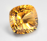 Чистейший цитрин лазерной огранки 17,46 карата 