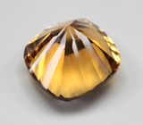 Чистейший цитрин лазерной огранки 17,46 карата 