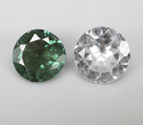 Пара турмалинов 1,29 карата 