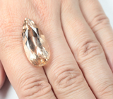 Крупный! Чистейший гелиодор 21,27 карата 