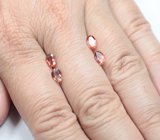 Набор из 4 орегонских солнечных камней 1,56 карата 