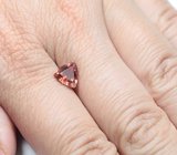 Редкая огранка! Орегонский солнечный камень 1,56 карата 