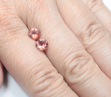 Пара орегонских солнечных камней 1,65 карата 