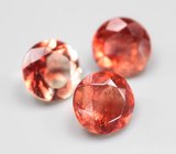 Набор из 3 орегонских солнечных камней 2,79 карата 