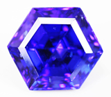 Кулон с танзанитом топовой огранки 12,3 карата Золото