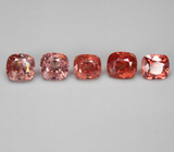 Набор из 5 шпинелей 5,4 карата