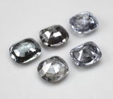 Набор из 5 шпинелей 3,65 карата