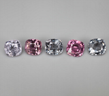 Набор из 5 шпинелей 5,1 карата