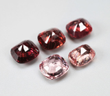 Набор из 5 шпинелей 4,57 карата