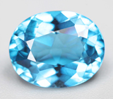 Swiss топаз высокой чистоты 3,37 карата 