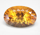 Крупный! Цитрин лазерной огранки 47,3 карата 