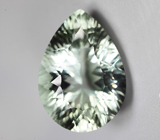 Чистейший платиново-зеленый аметист 17,92 карата 