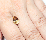 Желтый циркон 3,39 карата 