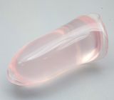 Крупный! Резной розовый кварц 109,4 карата 