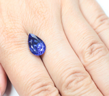 Яркий насыщенный танзанит 4,9 карата 