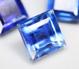 Набор из 3 васильковых кианитов 3,07 карата 