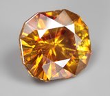 Высокая дисперсия! Крупный яркий полихромный сфалерит 13,61 карата 