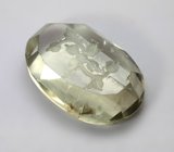 Резной зеленый аметист 8,64 карата